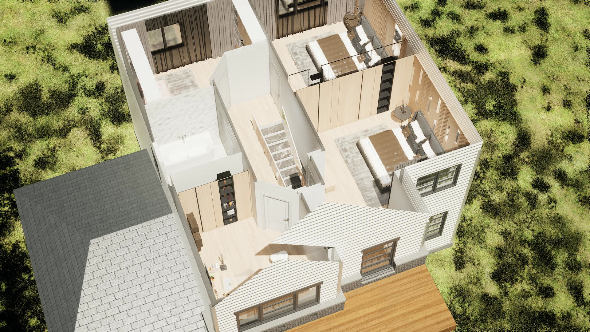 Modern Architecture Visualization