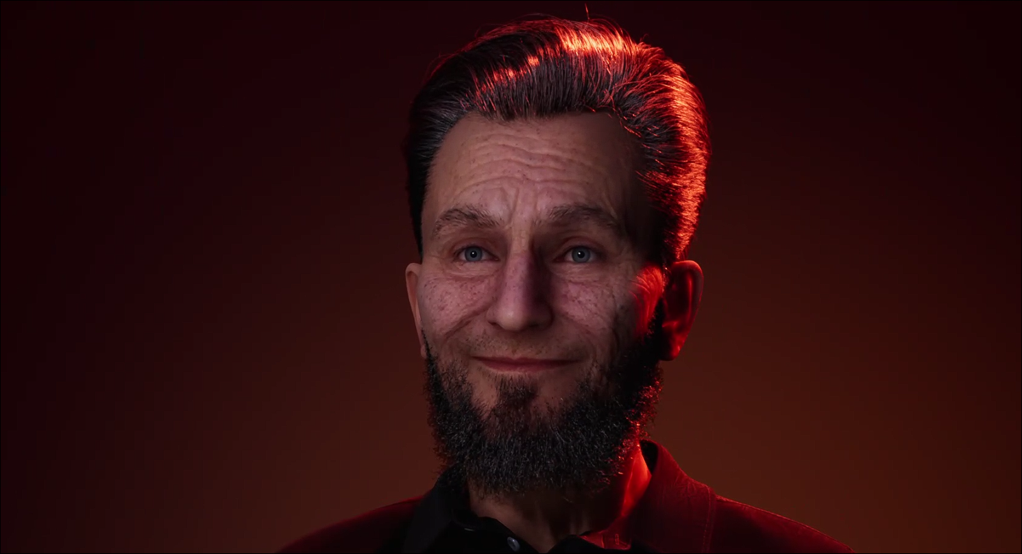 Lincoln 8K Facial Study