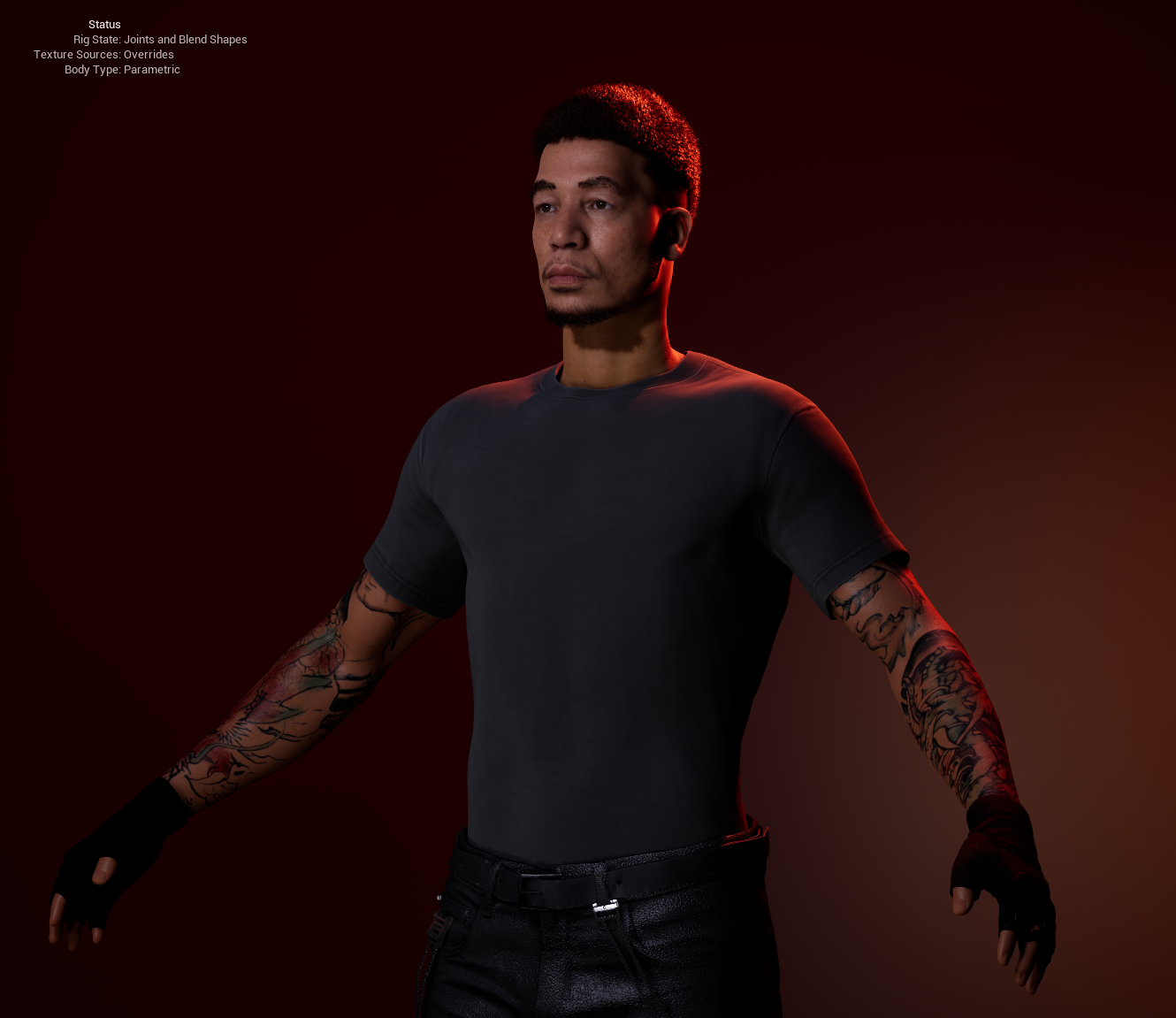 Cinematic Garment Render